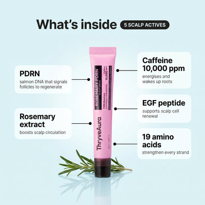Rosemary PDRN Scalp-to-Hair Strengthening Care